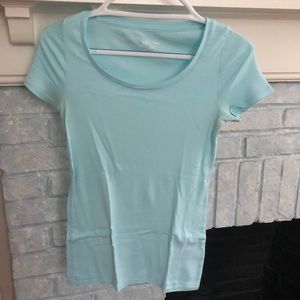 Size XS Merona light blue tee